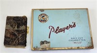 Player's Tin with Tobacco for Pipe