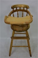 Captains Style High Chair