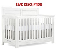 Evolur Belmar Flat 5-in-1 Convertible Crib.