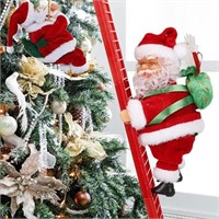 Santa Claus Musical Climbing Ladder, Electric