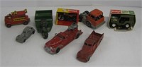 (8) Toy vehicles including Buddy L, Hubley,
