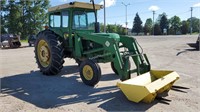 John Deere 2130 Tractor,146 Loader, 3PTH