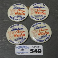 1959 White Sox Champions Baseball Pins