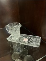 Glass Tray and Dish