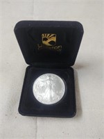 2007 American Eagle Silver Dollar in Case
