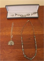 2 Necklaces & Bracelet