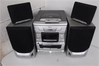 Audiophase CD Player / Radio w/ Speakers