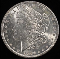 1886 MORGAN DOLLAR CH BU