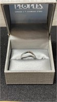 New Sterling Silver Ring Size 8 In Original Box