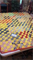 2 quilts first one is 58 x 78, second quilt is