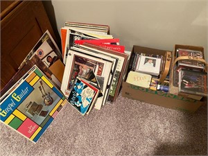 Records, CDs, Tapes, 8 tracks - classic vinyls