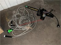 14" MCculloch Electric Chainsaw & Garden Hose