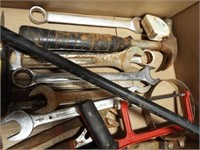 Wrenches,screwdrivers, hammer, plyers, 3' magnet