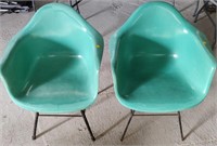 2 Retro Outdoor Chairs