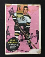 1961 Topps Hockey Card Orland Kurtenbach