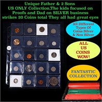 Unique Father & 2 Sons US ONLY Collection,The kids