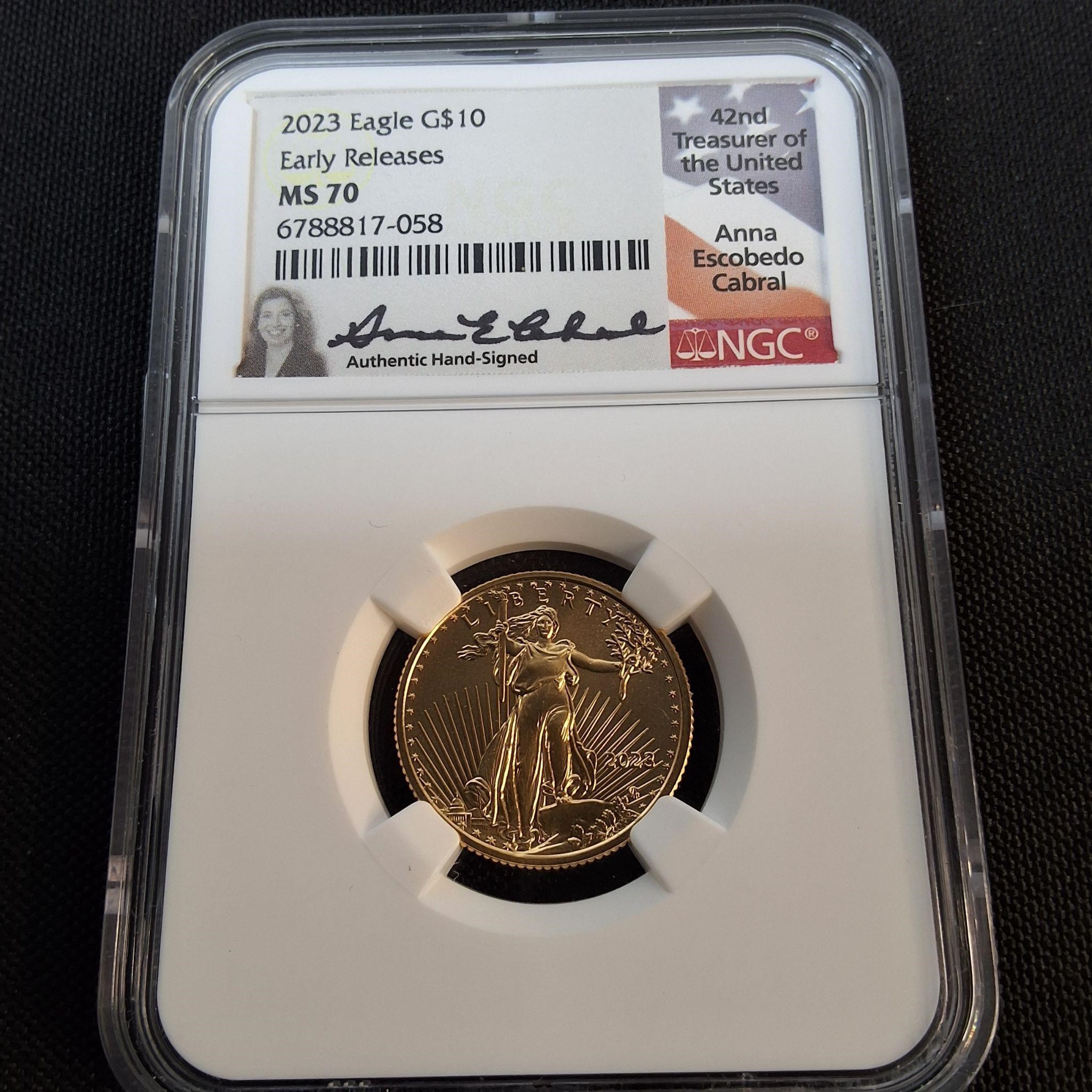 2023 1/4 OZ. 10.00 GOLD AMERICAN EAGLE