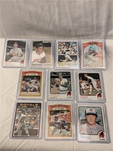 1970's Topps All Star Baseball Trading Cards