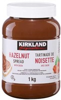 2-Pk Kirkland Signature Hazelnut Spread With
