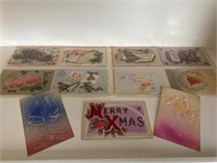 Antique Christmas Postcards Early 1900’s