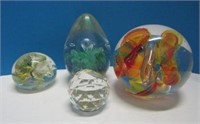 Glass Paperweights