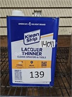 2-1g klean strip lacquer thinner