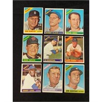 (22) Different 1966 Topps Baseball Cards