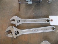 8" and 12" crescent wrench