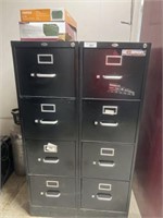 File cabinets, four drawer
