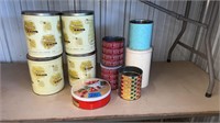 Tins! Schwans with lids and unmarked