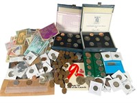 Foreign Coin & Paper Lot