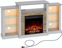Rolanstar Fireplace Tv Stand
