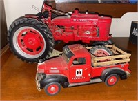 McCormick Farmall die-cast tractor/truck