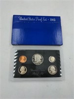 1983 US Mint proof set coins