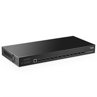 MokerLink 12 Port 10Gbps SFP+ Managed Switch,