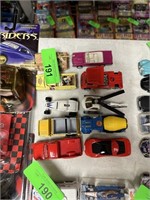 LOT OF 10 MIXED HOT WHEELS OR SIMILAR CARS