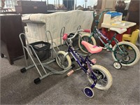 Girls Bike With Stand