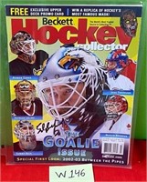 N - SIGNED HOCKEY GOALIE ISSUE (W146)