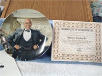 Edwin M Knowles China Daddy Warbucks Collector