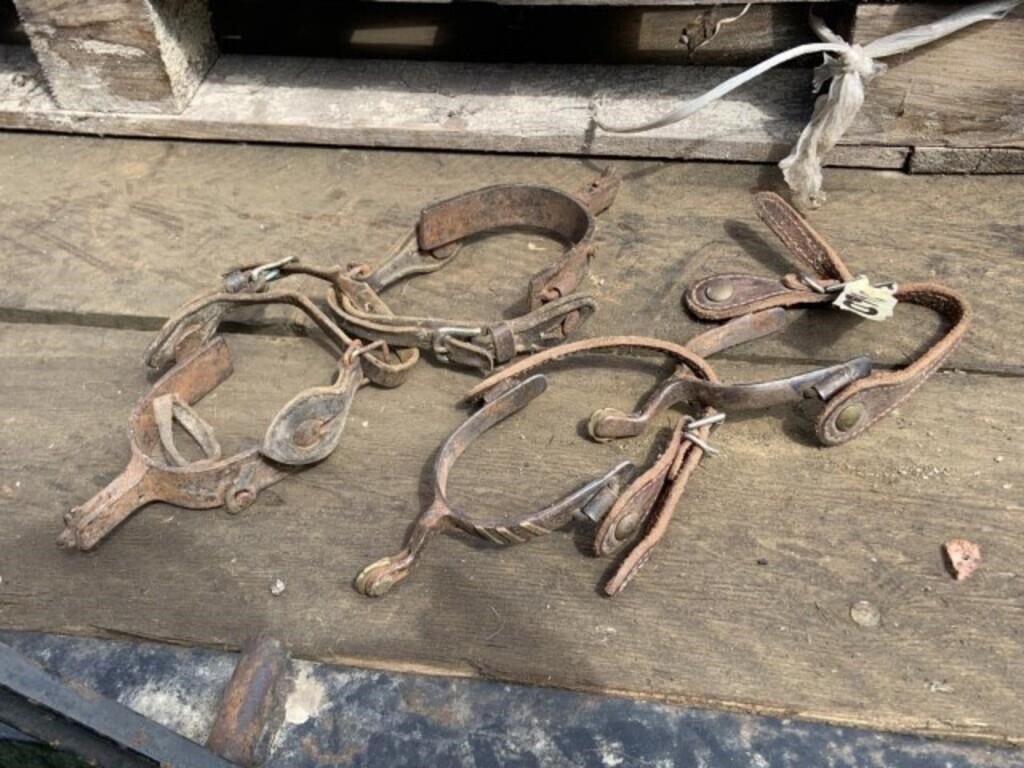 2 Sets of Spurs