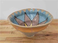 Painted Earthenware Bowl - 20th Century