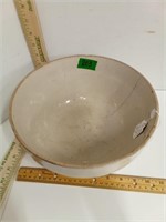 Cracked Crock Bowl For Dry Display