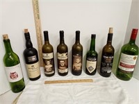 Assorted Wine Bottles in box