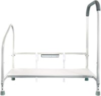 Adjustable Height Bed Step Stool & LED Light