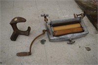 Vintage Washer Ringer & Cobblers Tool
