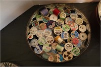 Thread, Buttons, Sewing Misc, Tins, etc.