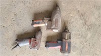 Lot of 3 air impact wrenches.