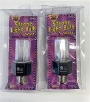 2 New Strobe Light Bulbs