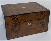 19TH C. ENGLISH TRAVEL BOX