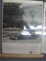Lot of 10 Vintage Sealed Automobile Ad Prints
